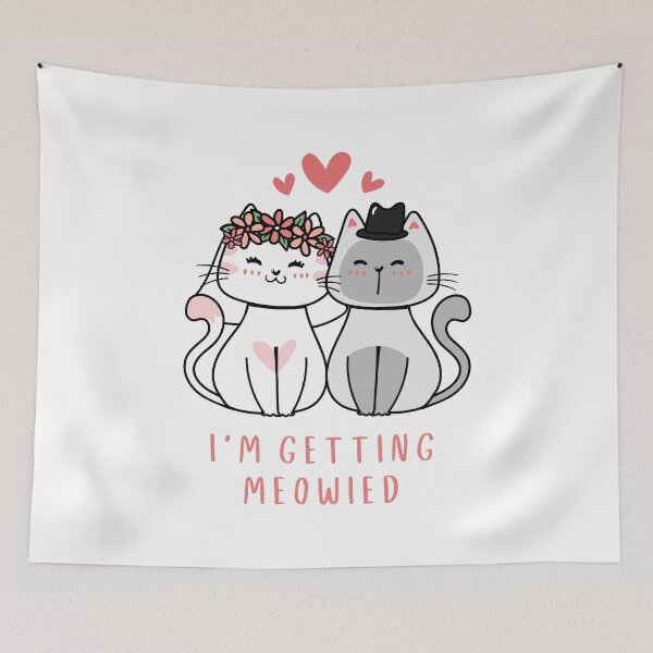 Item preview, I'm Getting Meowied  designed and sold by Everythingafter.