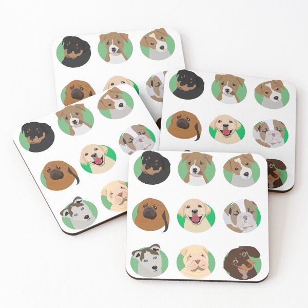 Item preview, Veterinarian gift - Cute Dog breeds designed and sold by hyggekrog.