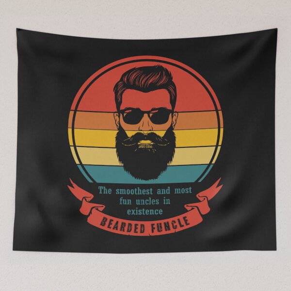 Item preview, Bearded Funcle Funny Uncle Definition Distressed Vintage designed and sold by knilelent.