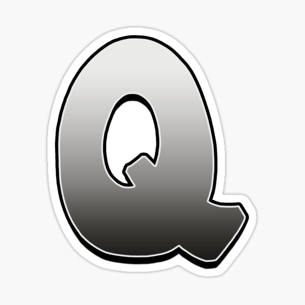Letter Q Sticker