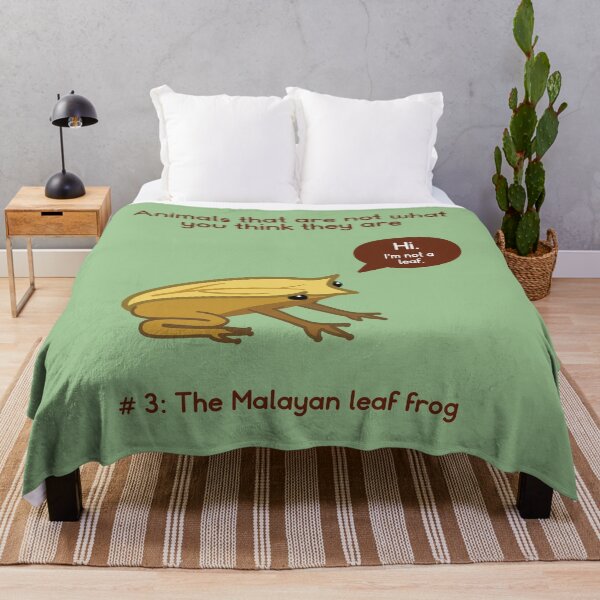 Item preview, Animals That Are Not What You Think They Are: The Malayan leaf frog designed and sold by Venturesome Victrix.