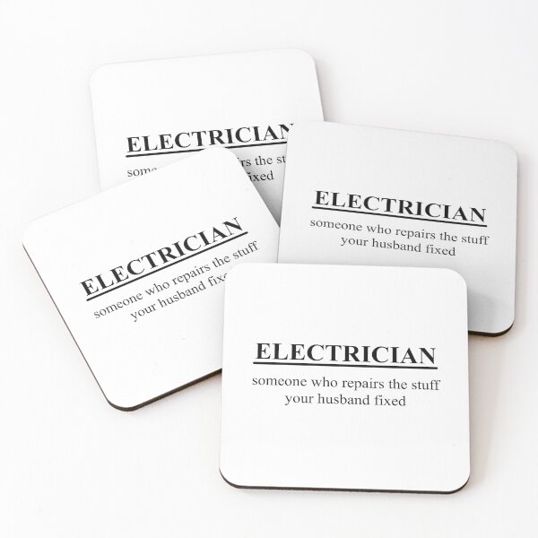 Item preview, Funny Electrician Definition designed and sold by Swarno.