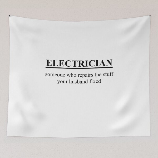 Item preview, Funny Electrician Definition designed and sold by Swarno.