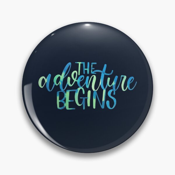 Item preview, The adventure begins, tie dye designed and sold by alwaysbookish.