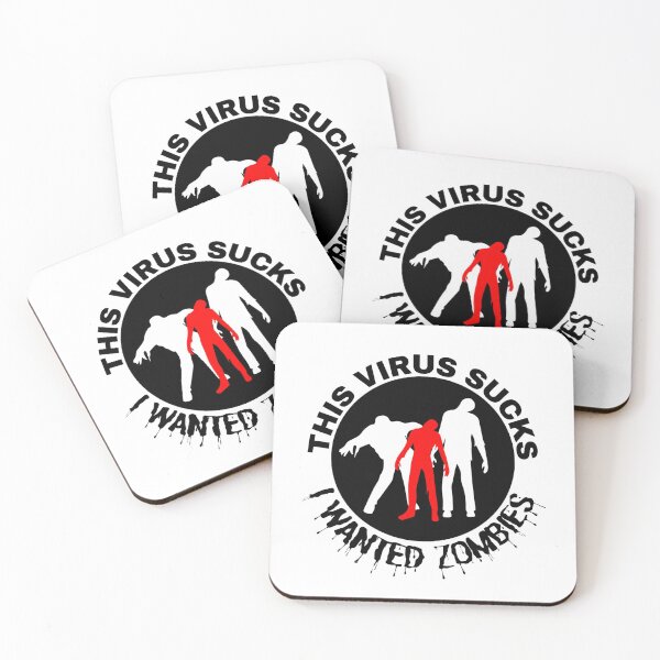 Item preview, This Virus Sucks I Wanted Zombies designed and sold by widianeworld.