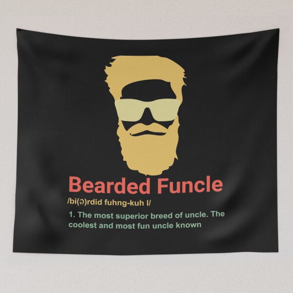 Item preview, Bearded Funcle Funny Uncle Definition gifts designed and sold by knilelent.