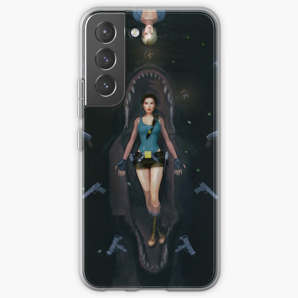 Tomb raider tribute Samsung Galaxy Phone Case