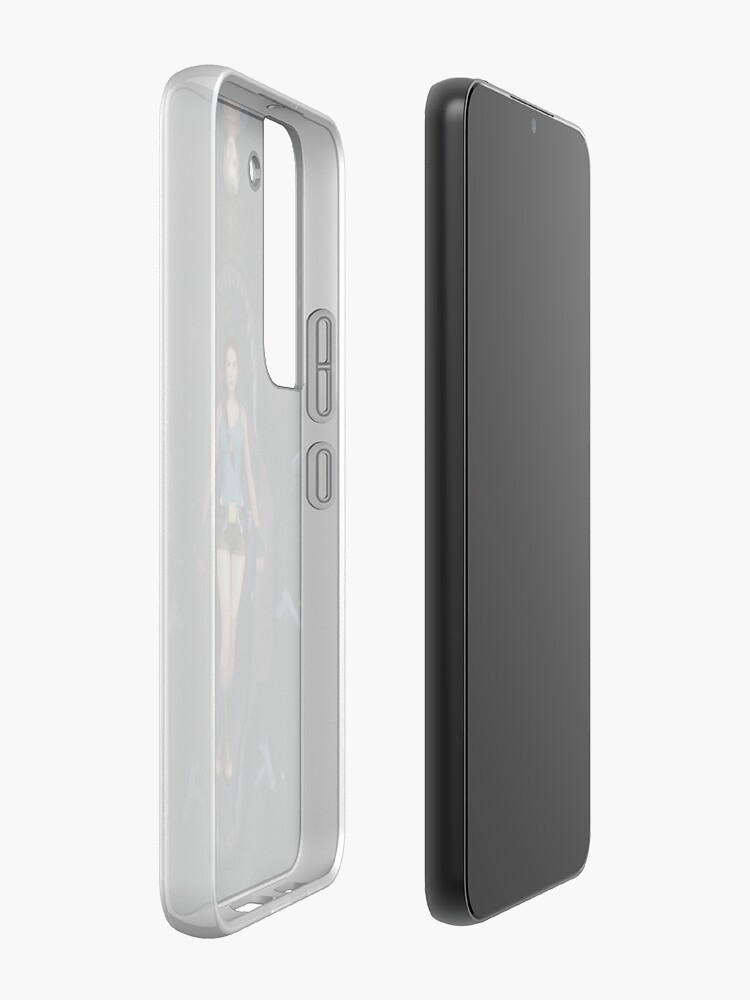 Alternate view of Tomb raider tribute Samsung Galaxy Phone Case