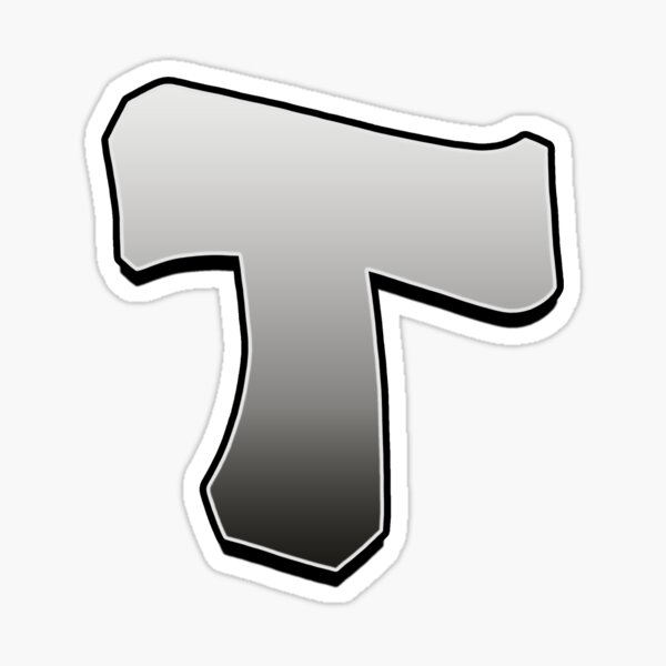 Letter T Sticker