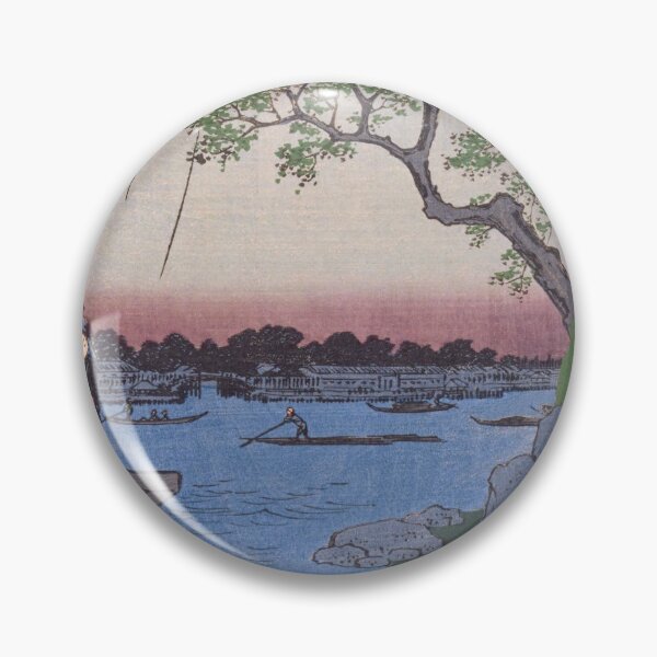 Artikelvorschau, Oumayagashi River Bank Vintage Ukiyo-e japanische Kunst entworfen und verkauft von VintageArchive.