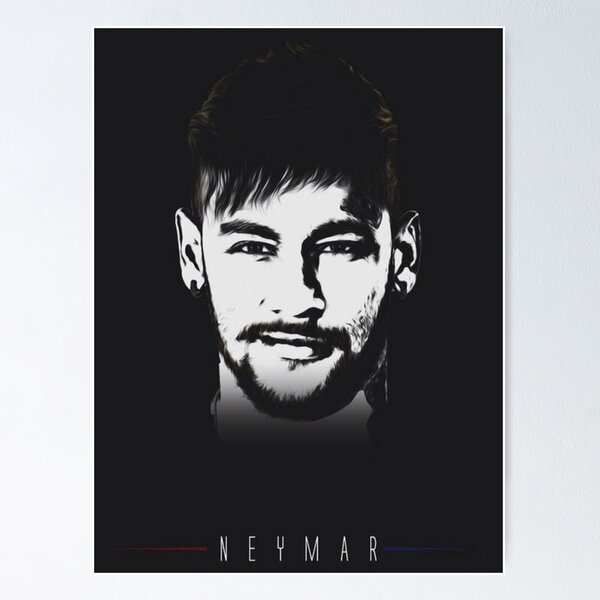 Item preview, neymar jr art designed and sold by abkarr09.