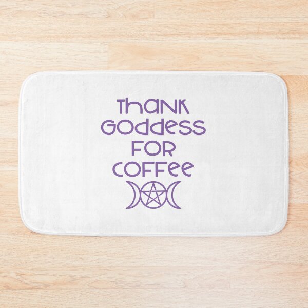 Item preview, Thanks Goddess for Coffee Cheeky Witch® designed and sold by cheekywitch.