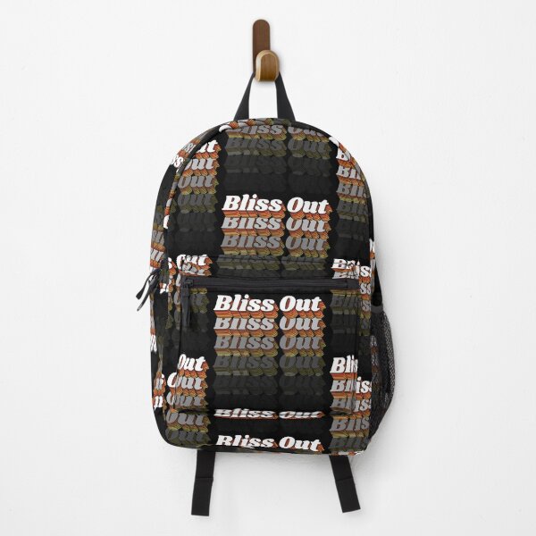 Item preview, Bliss Out // Be Blissfully Happy Cuz Why Not Retro Typography  designed and sold by acquiesce13.