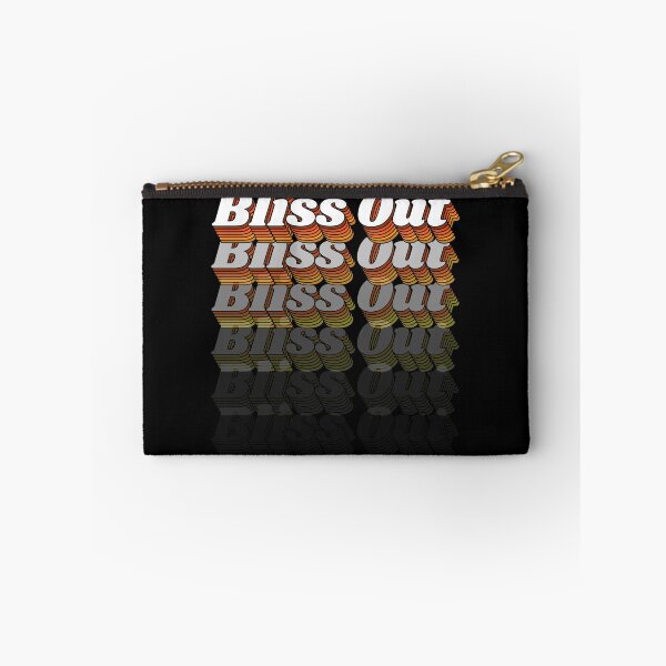 Item preview, Bliss Out // Be Blissfully Happy Cuz Why Not Retro Typography  designed and sold by acquiesce13.