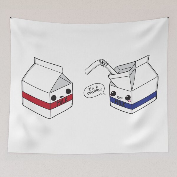 Item preview, Unicorn Milk Carton designed and sold by Megswest.