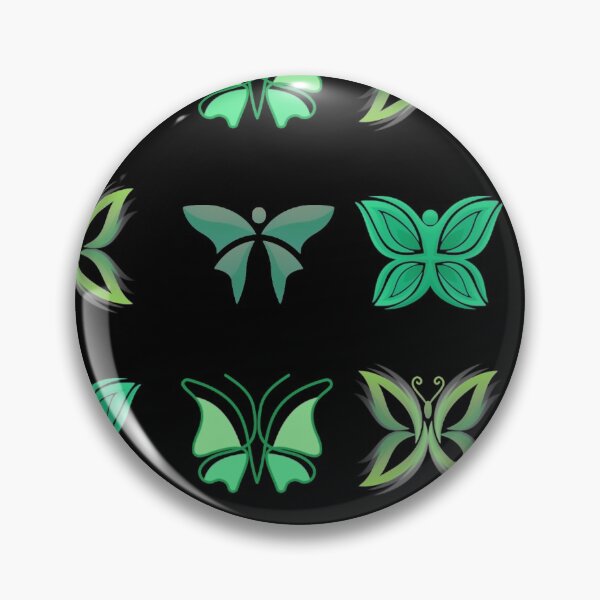 Item preview, Shades of Green Butterflies  designed and sold by esteemart.