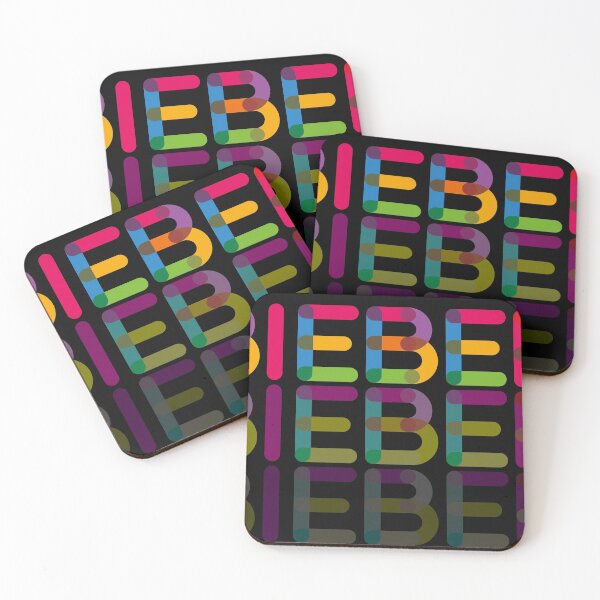 Item preview, Bieber Multicolore Stickers designed and sold by Funny beagles.