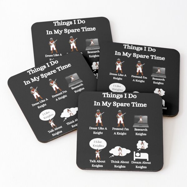 Item preview, Funny Things I Do In My Spare Time Knight Edition designed and sold by RusticHouse.