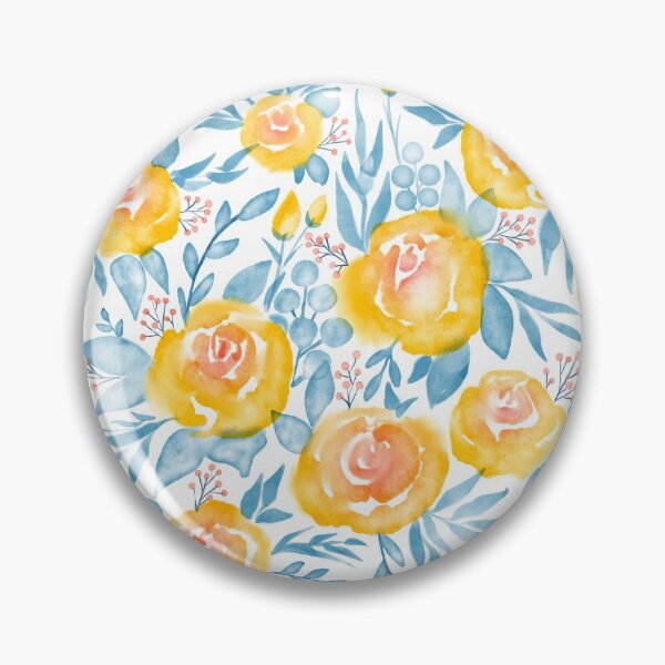 Item preview, Yellow Roses Pattern designed and sold by theacorngrove.