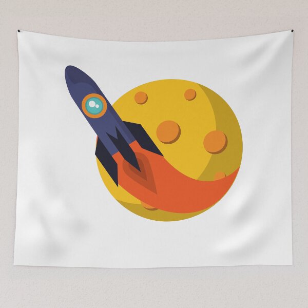 Item preview, To the Moon designed and sold by Pirlogea Alecs.