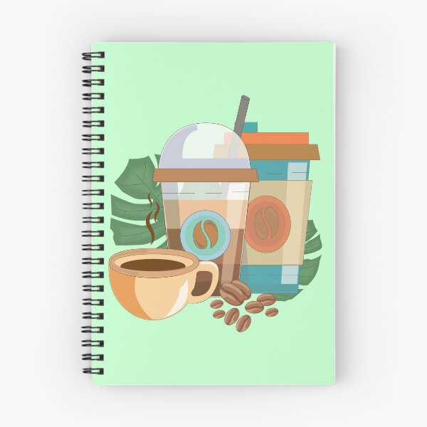 Item preview, Coffee art, cold coffee, coffee mug and coffee travel mug with leaves background  designed and sold by SGS-.