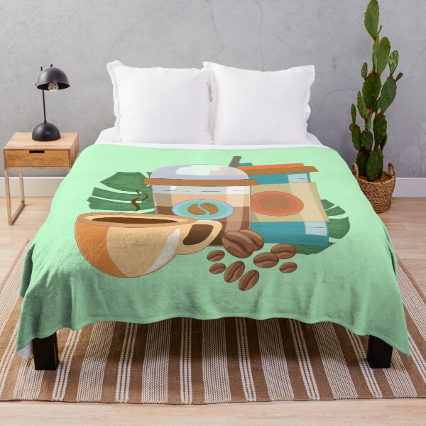 Item preview, Coffee art, cold coffee, coffee mug and coffee travel mug with leaves background  designed and sold by SGS-.