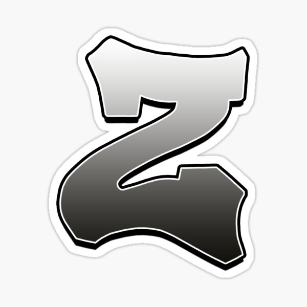 Letter Z Sticker