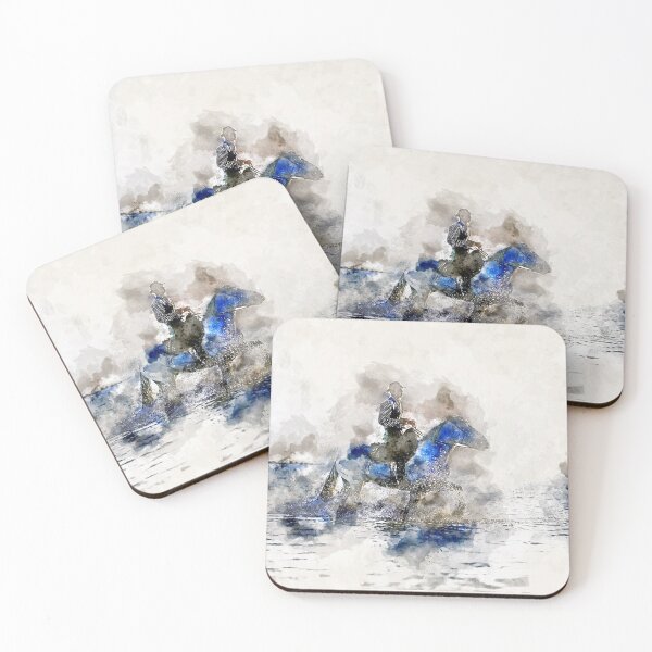Item preview, Horse Riding on Shore designed and sold by Lisa Smallbod.