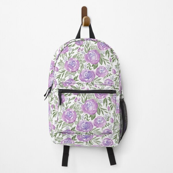 Item preview, Purple Roses Pattern designed and sold by theacorngrove.