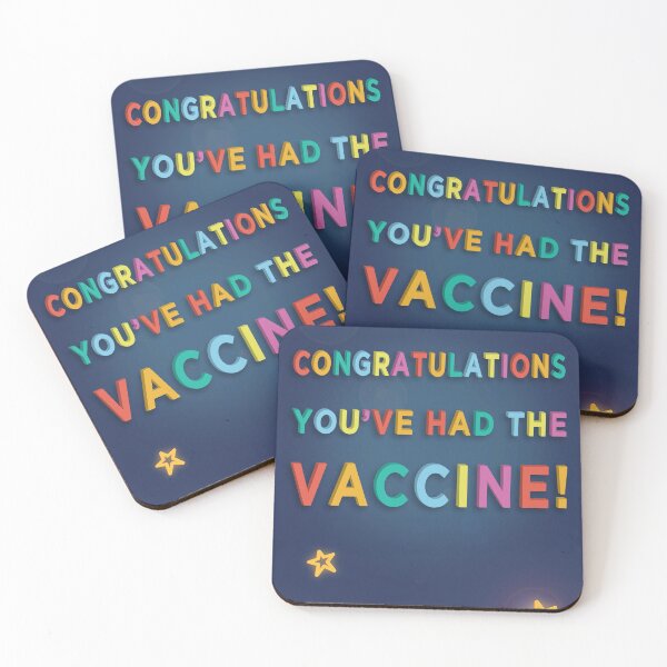Item preview, Congratulations You've Had The Vaccine!  designed and sold by shufti.