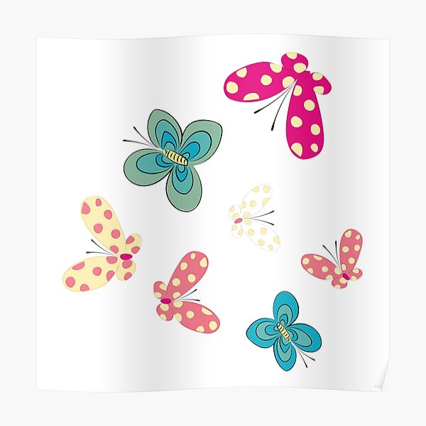 butterflies Poster