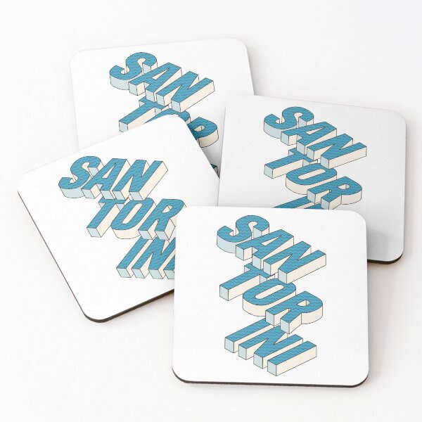 Item preview, Retro Santorini typography designed and sold by stu-dio-art.