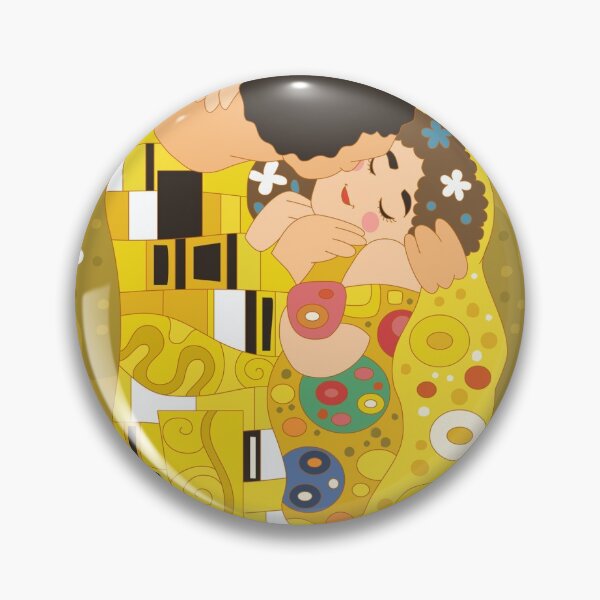 Item preview, The Kiss (Lovers) by Gustav Klimt designed and sold by alapapaju.