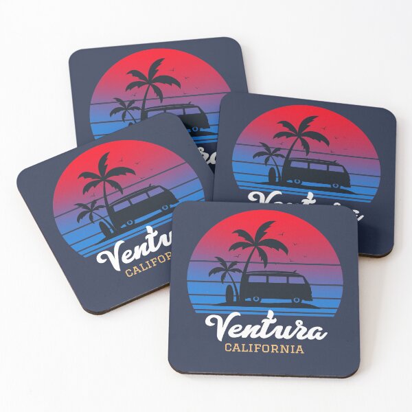 Item preview, Downtown Ventura Retro Sunset designed and sold by Jacksonsmerch.
