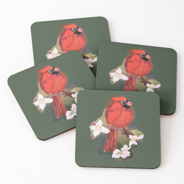 Item preview, Painted Cardinal Design designed and sold by Pique-Interest.