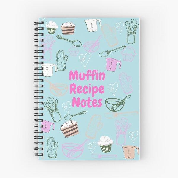 Item preview, Muffin Recipe Notebook designed and sold by Lynda-anne.