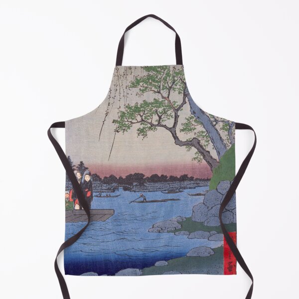 Item preview, Oumayagashi River Bank Vintage Ukiyo-e Japanese Art designed and sold by VintageArchive.