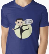 SHOES Men's V-Neck T-Shirt