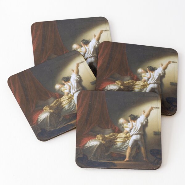Item preview, Jean-Honoré Fragonard - The Bolt (Le Verrou) (1777) designed and sold by HistoryRestored.