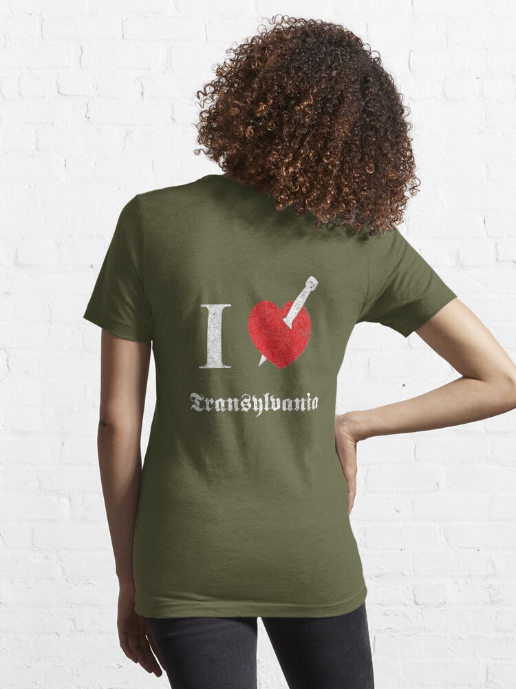 i love transylvania shirt dead