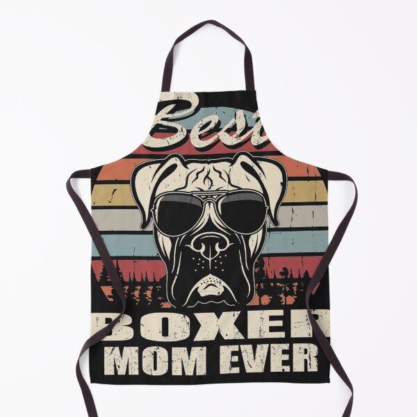 Item preview, Best Boxer Mom Ever Vintage Retro Dog Mom designed and sold by knilelent.