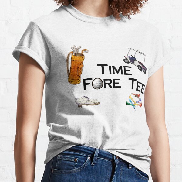 Item preview, Golfing Time Fore Tee designed and sold by FireFoxxy.