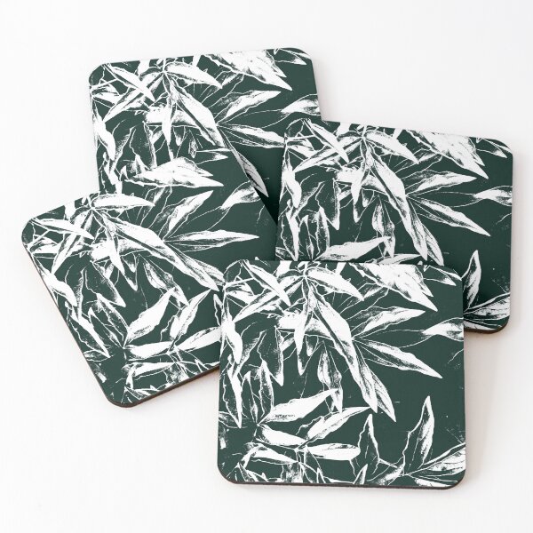 Item preview, White Jungle Leafs designed and sold by Dator.