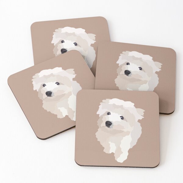 Item preview, Toy Bichon Havanese Dog Portrait Digital Illustration designed and sold by sherylwylie.