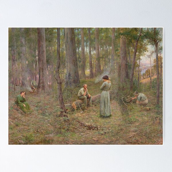 Item preview, Frederick McCubbin - The Pioneer designed and sold by HistoryRestored.