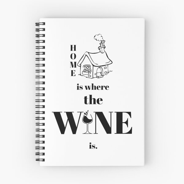 Item preview, Home is where the WINE is designed and sold by odomedia.
