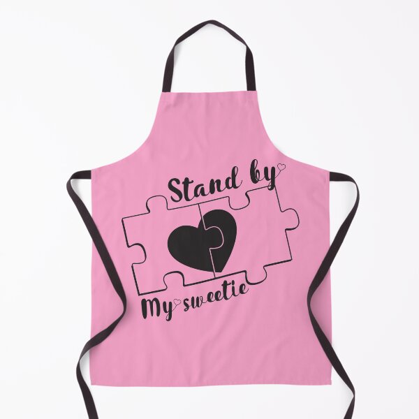 Item preview, Stand by My sweetie, love for you, black pink color designed and sold by PM-ArtStudio.