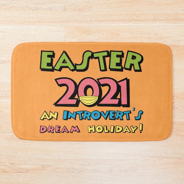 Item preview, funny easter 2021, introvert social distance, holiday introvert gift designed and sold by taby2you.