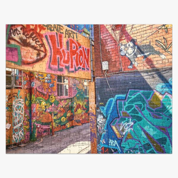 Create street art Jigsaw Puzzle Jigsaw Puzzle