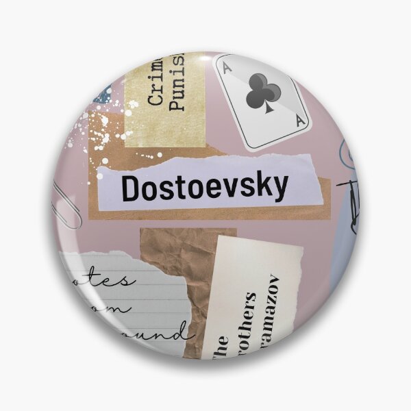 Item preview, Fyodor Dostoevsky Book Titles Collage | Crime and Punishment | The Brothers Karamazov | and more designed and sold by EarlessPierre.